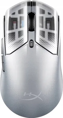 Immagine prodotto di Mouse wireless HyperX Pulsefire Haste 2 S argento da 26.000 dpi per gaming