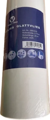 Produktbild von 1x Glattvlies Malervlies 25mx0,75m Anstrichvlies 150g/m² Vlies Tapete