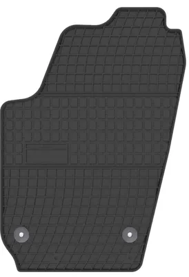 Obrázok produktu pre Gumová rohož pre vodiča pre: Skoda Fabia I (1999-2007)  čierna gumená podložka na nohy