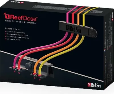 Produktbild von ReefDose Kit Rot-Gelb Halterung + Schlauch