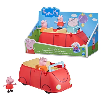 Obrázok produktu pre Peppa Pig rodinné červené auto