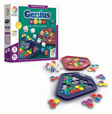 Imagen del producto de SmartGames Genius Gems, El cofre secreto, a partir de 8 años