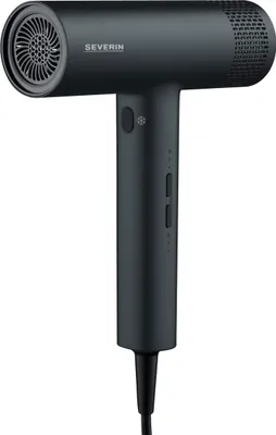 A black Severin S-Style Speed Pro Haartrockner HT 0170 hair dryer is shown against a white background.