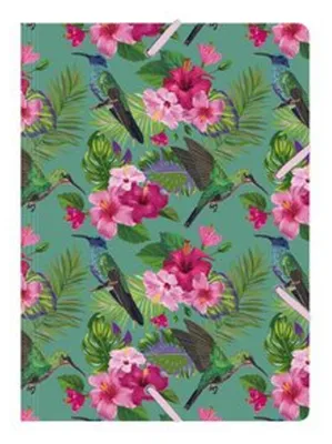 Produktbild von Sammelmappe de Luxe A4 Flower Bird