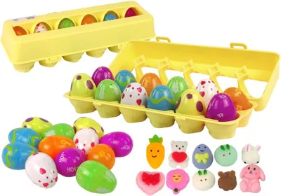 Produktbild von Squishy-Ostereier-Set 12 Stück