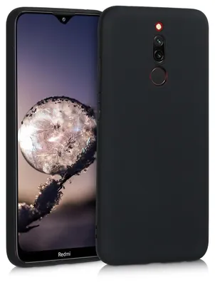 Produktbild von kwmobile Handyhülle für Xiaomi Redmi 8 Hülle - weiches Handy Silikon Case - Schutzhülle Cover - Schwarz matt