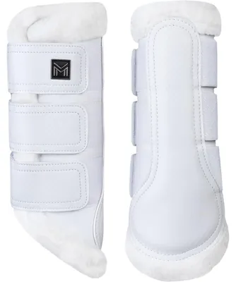 Produktbild von Maximilian Equestrian Gamaschen Drift Brushing Boots White L
