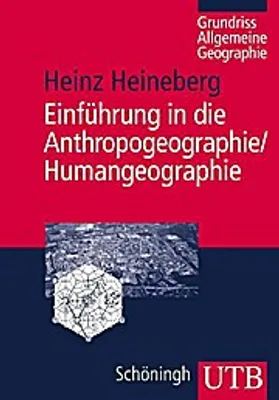 Obrázek produktu pro Einführung in die Anthropogeographie / Humangeographie