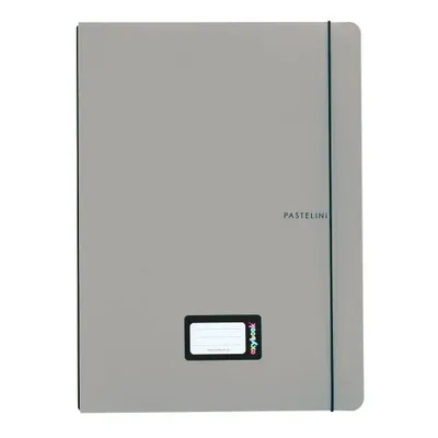 Image de Oxybag Cahier PP - Oxybook A5 40 feuilles PASTELINI - gris