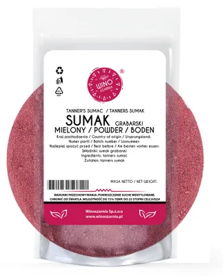 Zdjęcie produktu dla Sumak grabarski mielony - 200g