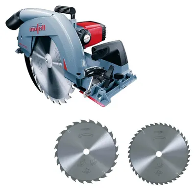 Produktbild von Mafell Handkreissäge MKS 130 Ec 3 Sägeblätter 330 mm Z24/Z40 925415 Kreissäge