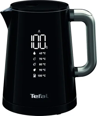 Productafbeelding van Tefal KO854830, 1 liter, zwart, instelbare temperatuur, draadloos, met filter