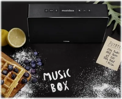 Produktbild von CANTON Musicbox S Bluetooth-Lautsprecher schwarz mit aptX und NFC