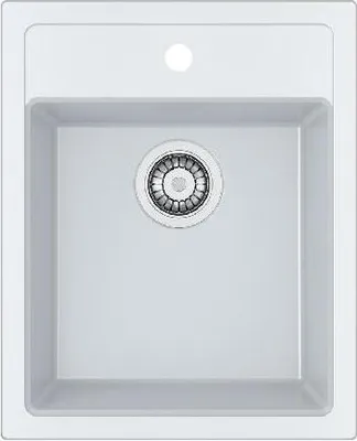 Produktbild von Franke Sirius - Tectonite Spülbecken SID 610-40, 430x530 mm, weiß 114.0503.010