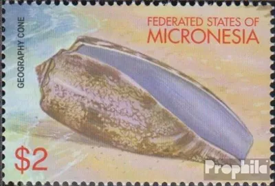Produktbild von Briefmarken Mikronesien 2001 Mi 1223 (kompl.Ausg.) postfrisch Muscheln und Meeresschnecken