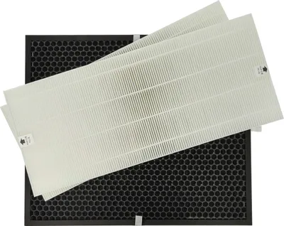 Produktbild von vhbw 2-teiliges Filter-Set Ersatz für Winix 114290, 524540 für Luftreiniger - HEPA-Filter, Aktivkohlefilter