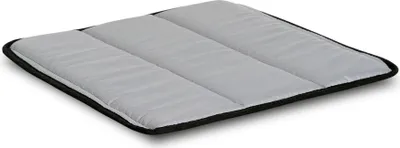 Zdjęcie produktu dla Poduszka pikowana z pianki 50x50 cm ciemnoszara