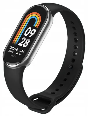 Zdjęcie produktu dla Pasek ChronSmarta do smartband'a Xiaomi Mi Band 8 / 9 / 10 (Czarny)