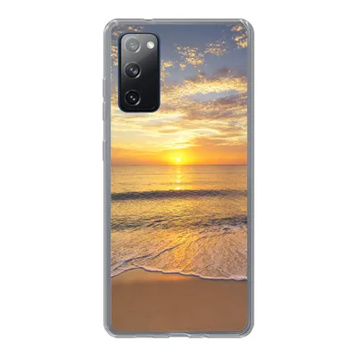 Produktbild von MuchoWow® Handyhülle Schutzhülle Hülle für Samsung Galaxy S20 FE Strand - Sonnenuntergang - Meer Silikon Softcase Handy Hülle - Abdeckung