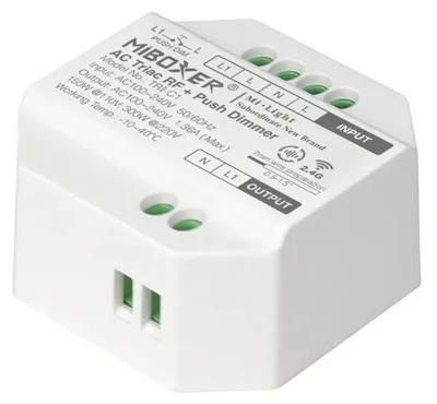 Produktbild von Dimmbarer Funk-Controller 230V bis 400W für Zwischendecke, App & Fernbedienung