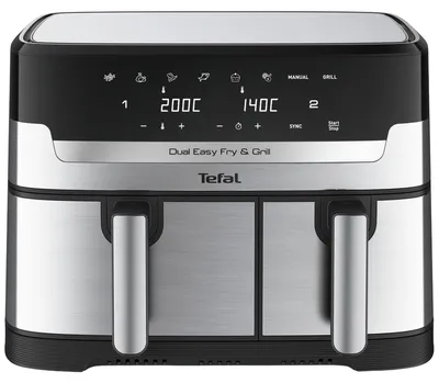 Produktbild von Tefal EY905D Easy Fry & Grill Dual Heißluftfritteuse ede