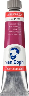 Produktbild von Van Gogh 22055670 Acrylfarbe Permanent Red Violet 40 ml 1 stk