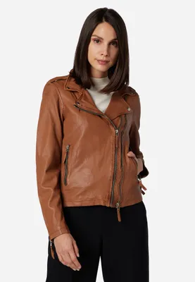 Image de Lederjacke Ricano FOXY - cognac / L