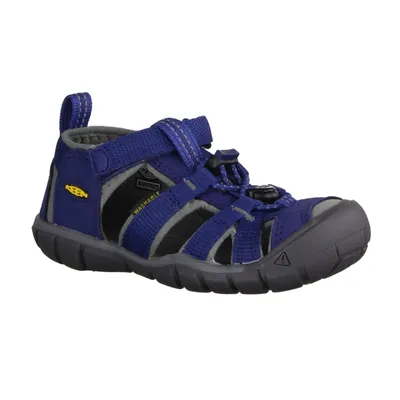 Produktbild von Keen Seacamp II Jungs, Sandale geschlossen, Textil/Synthetik, Blue/Gargoyle - Kinderschuhe Teens Jungs Gr. 25 - 42, Blau