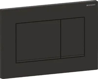 Produktbild von Geberit Sigma20 Betätigungsplatte, für 2-Mengen-Spülung, rechteckig, 115.883.16.1