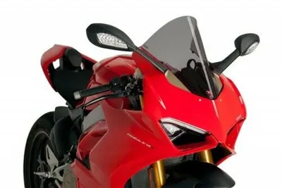 Produktbild von Puig R-Racer Scheibe stark getönt für Ducati Panigale V4 /S 2018-