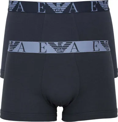 Produktbild von EMPORIO ARMANI 2er Pack Herren Trunk Boxershorts Stretch Baumwolle 27435 XL