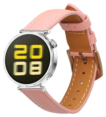 Produktbild von kwmobile Echtleder Uhrenarmband für Huawei Watch GT5 41mm / GT5 Pro 42mm / Watch GT4 41mm Armband - Ersatzarmband für Fitnesstracker - Wechselarmband
