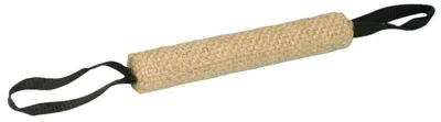 Produktbild von TRIXIE Trainings-Dummy Beißrolle, Jute, Hund, Zugspielzeug, Schwarz, Sand, 4 cm, 250 mm