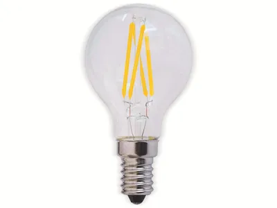Produktbild von OPTONICA LED-Lampe 1478 Fil, E14, G45, EEK F, 4 W, 400 lm, 4500 K