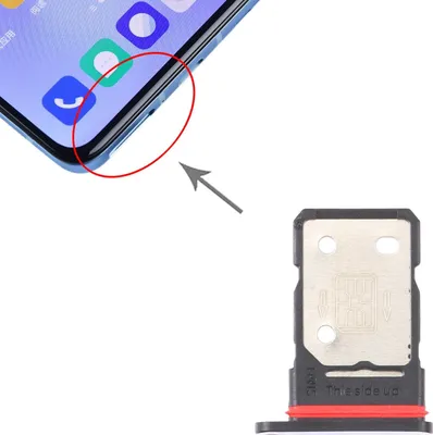 Produktbild von Für OnePlus 9 SIM + SIM Karten Card Tray Halter Adapter Lila Ersatz Reparatur