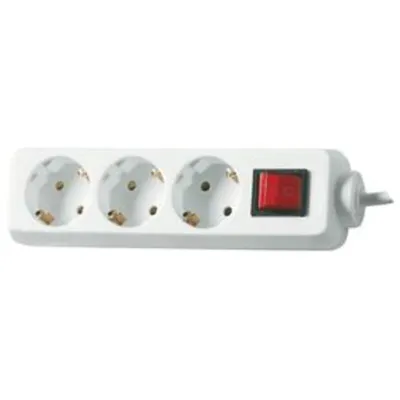 Produktbild von REV 0512351555, 1,4 m, Drinnen, 1,5 mm², Weiß, 3 AC-Ausgänge, 250 V