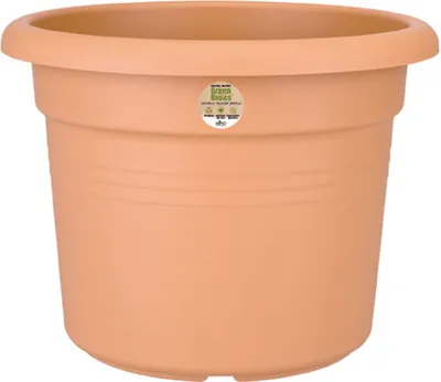 Produktbild von elho green basics cilinder 65cm Übertopf - mild tonrot