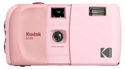 Imagen del producto de Cámara de película Kodak EC35, color rosa pastel
