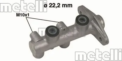 Produktbild von METELLI 05-0649 Bremszylinder Hauptbremszylinder für HYUNDAI GETZ (TB)