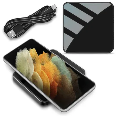 Produktbild von Für Qi Ladestation für Samsung Galaxy S25 S24 Ultra Plus Induktives 15W Ladegerät