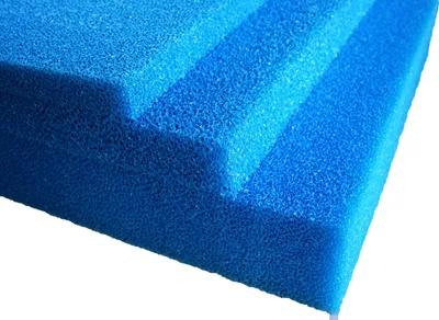 Produktbild von Teich - Filterschaum / Filtermatte blau 50 x 50 x 5 cm mittel PPI20