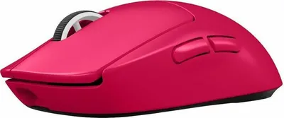 Produktbild von Logitech G PRO X SUPERLIGHT 2, rechts, Optisch, RF Wireless, 32000 DPI, 0,5 ms, Magenta