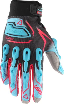 Produktbild von Leatt GPX 5.5 Windblock Handschuhe, schwarz/blau/rot, XS