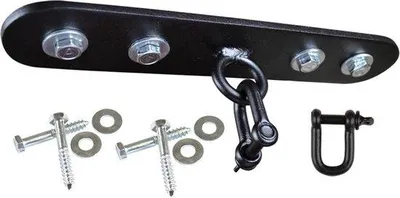 Immagine prodotto di Supporto per sacco da boxe in acciaio nero per fitness e allenamento