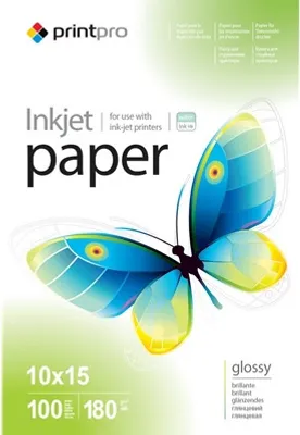 Produktbild von Fotopapier ColorWay glänzend 180g/m², 10x15, 100 Blatt
