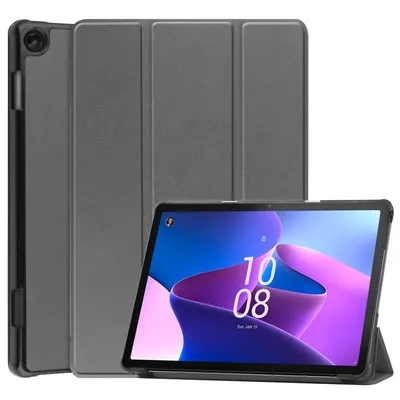 Immagine prodotto di Custodia per tablet Schutz, compatibile con Lenovo Tab M10 (3ª generazione), custodia a sacchetto a 360 gradi, colore: grigio