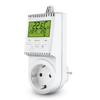 Produktbild von Elektrobock Steckerthermostat TS30, reinweiß