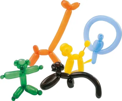 Immagine prodotto di 10 palloncini modellabili in lattice con pompa