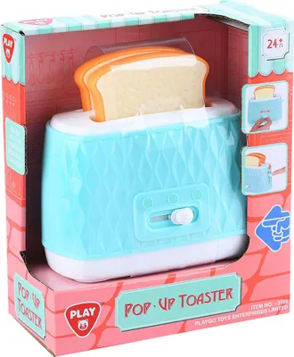 Produktbild von Playgo Toaster-Spielset – 3-teilig