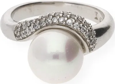 Produktbild von JuwelmaLux Ring Silber 925/000 mit Perlimitat JL10-07-0444